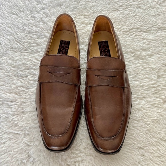 Mercanti Fiorentini Brown Genuine Leather Loafers size 9.5 M main image 15